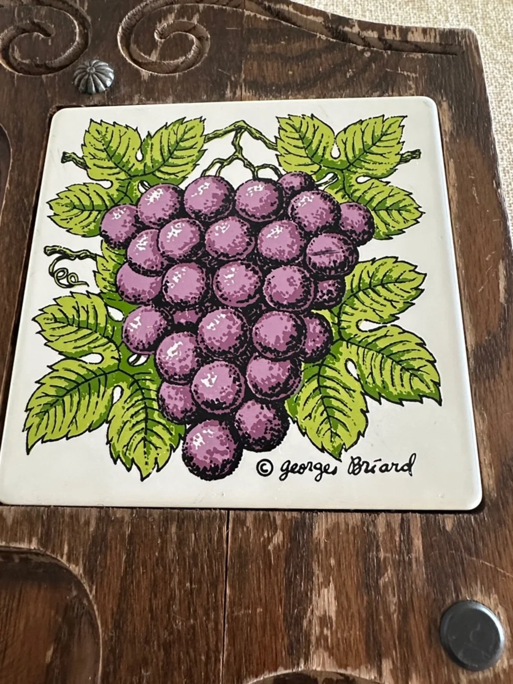Georges Briard decorative ceramic